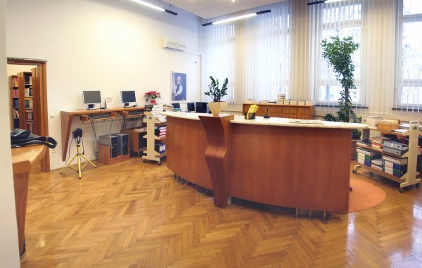 library - information desk